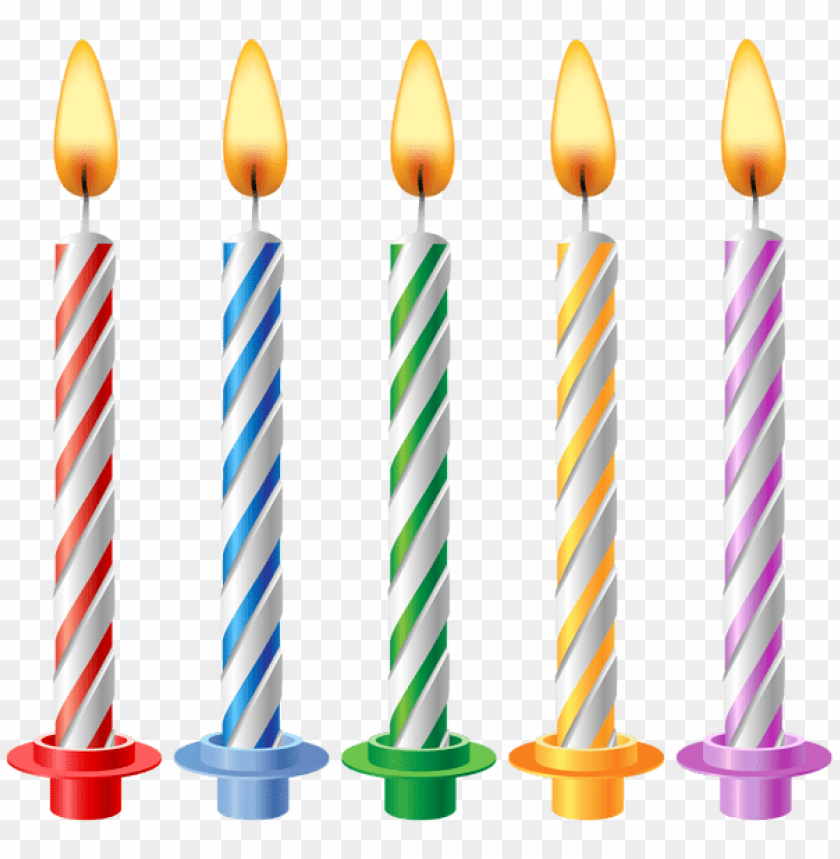 Download Birthday Candles Transparent Png Images Background Toppng