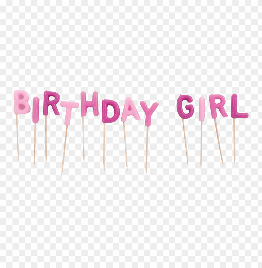 miscellaneous, birthdays, birthday girl candles, 