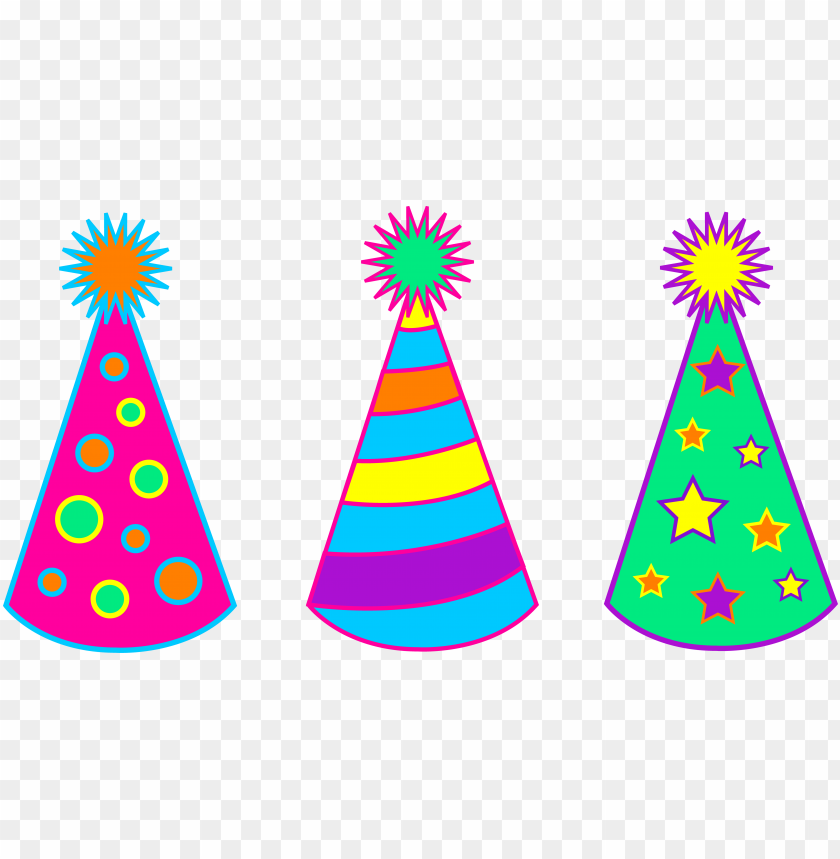 Download Birthday Hat Clipart Birthday Party Hats Clipart Png Image With Transparent Background Toppng