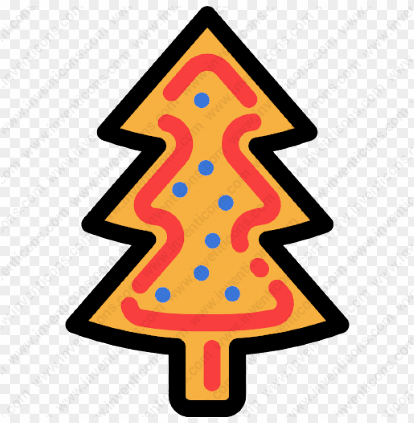biscuit tree christmas dessert bakery sweet food ตน ครสตมาส ขาว ดำ PNG transparent with Clear Background ID 153995