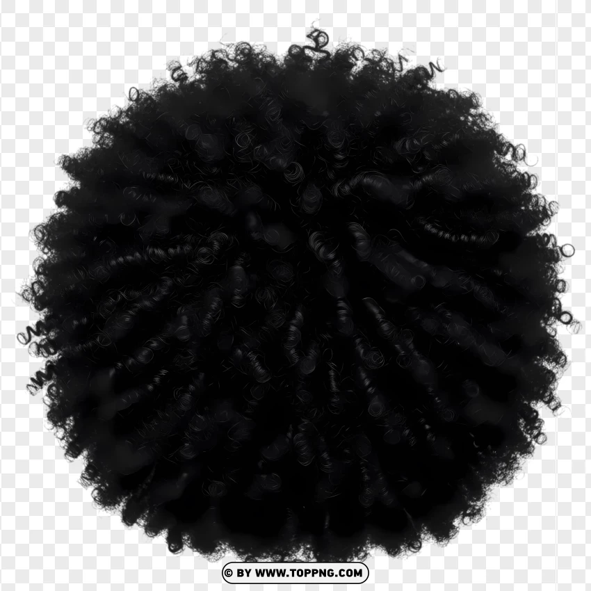 Black afro hairstyle – full and textured