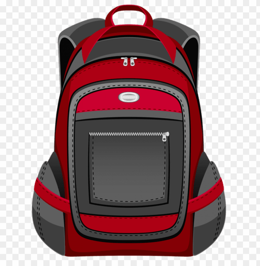 Download black and red backpack png vector clipart png photo  @toppng.com