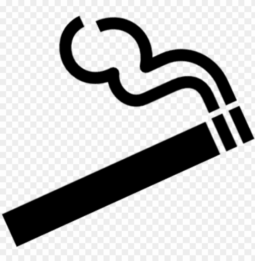 Black And White Clip Art Cigarette PNG Image With Transparent Background