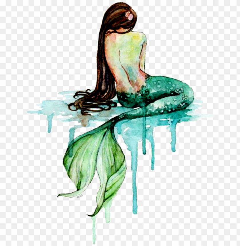 food, watercolor flower, sea, water color, illustration, watercolor flowers, mermaid silhouette