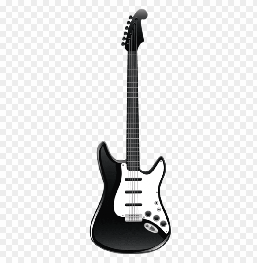 Download black and white guitar png images background | TOPpng