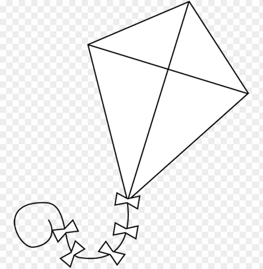black and white kite - white kite, kite