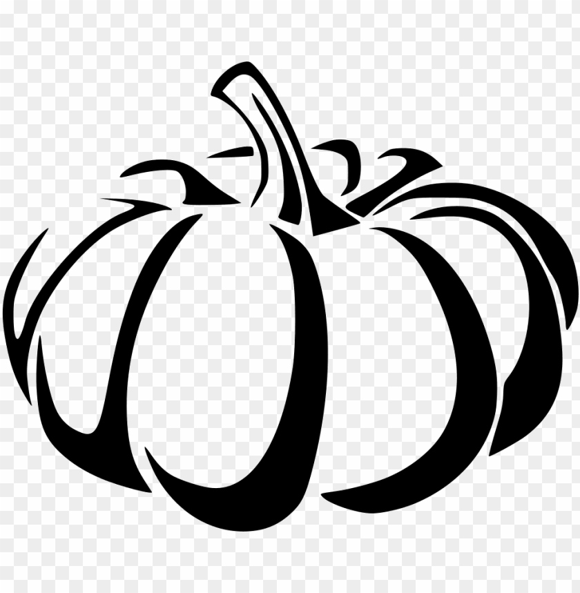 black and white pumpkin PNG transparent with Clear Background ID 79727