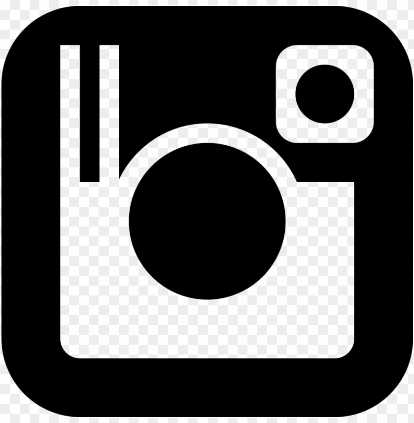 High Quality Transparent Background Instagram Logo Black And White