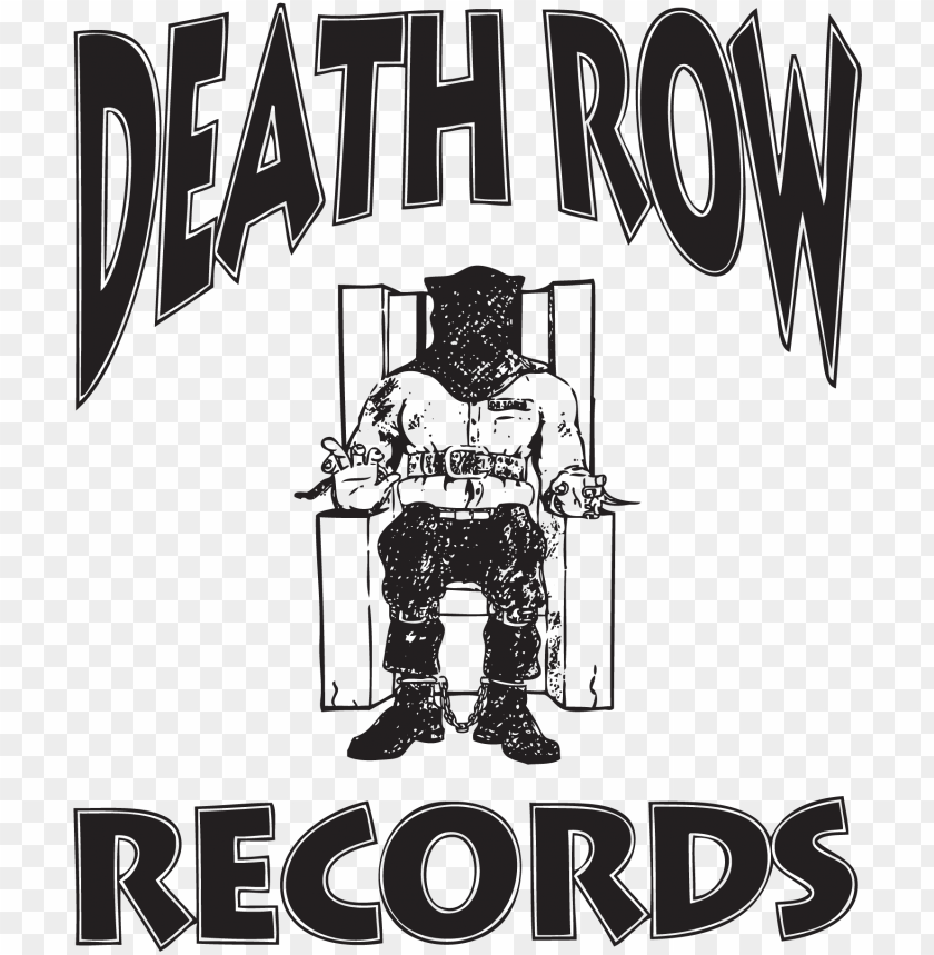 black and white video karceno tells the truth behind death row records logo PNG transparent with Clear Background ID 231236
