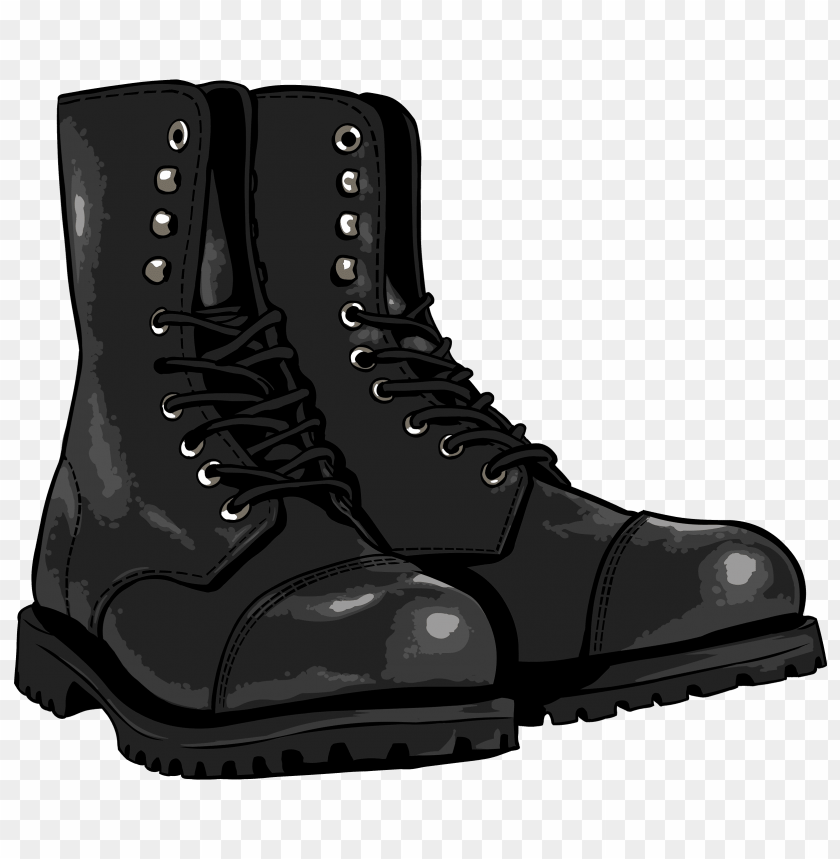 black, boots