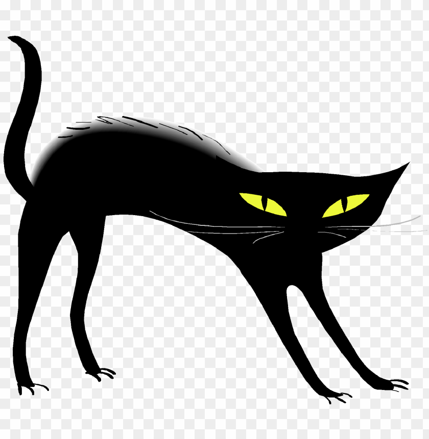 black cat png pic png images background - Image ID 5973