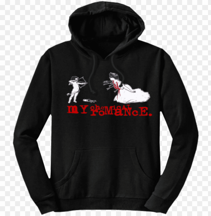Black Cupid Hoodie My Chemical Romance Cupid Png Image With Transparent Background Toppng - chemical x roblox