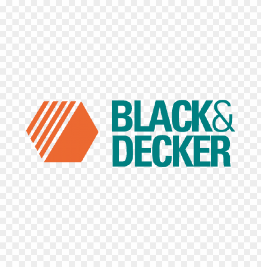  black decker logo vector free - 466780