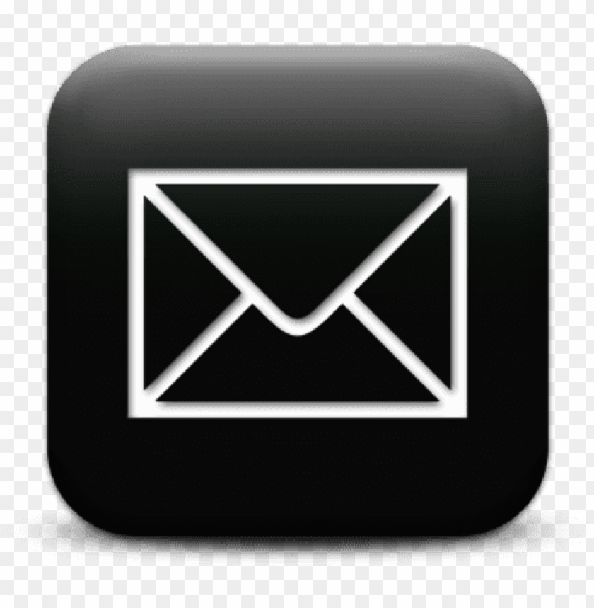 black email icon PNG transparent with Clear Background ID 84782