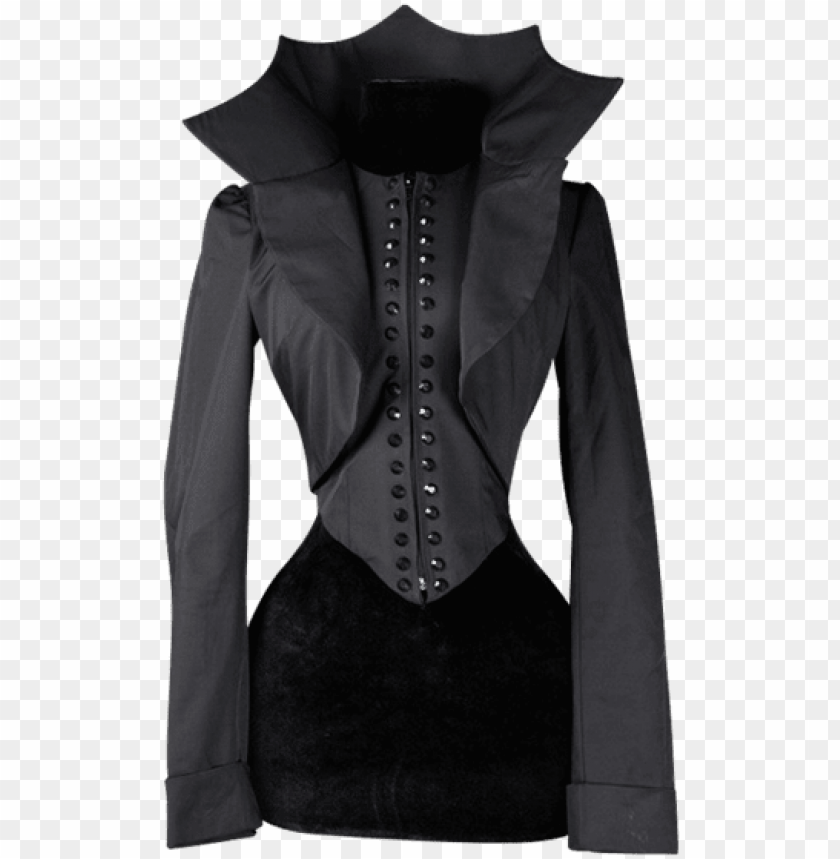 Black Evil Queen Jacket Leather Jacket PNG Image With Transparent Background@toppng.com