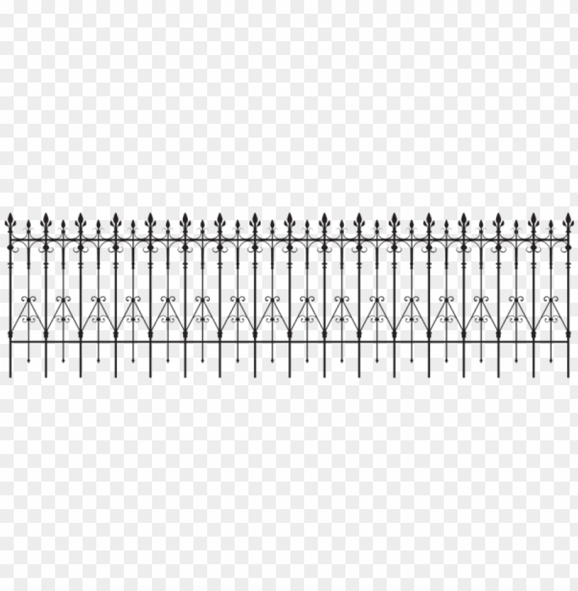 Download Black Fence Element Clipart Png Photo Toppng - fences roblox
