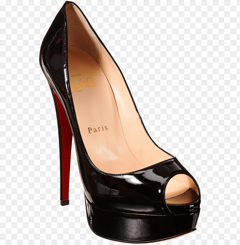 free PNG black louboutin women's pums png - Free PNG Images PNG images transparent