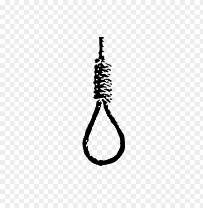 black noose PNG transparent with Clear Background ID 118645