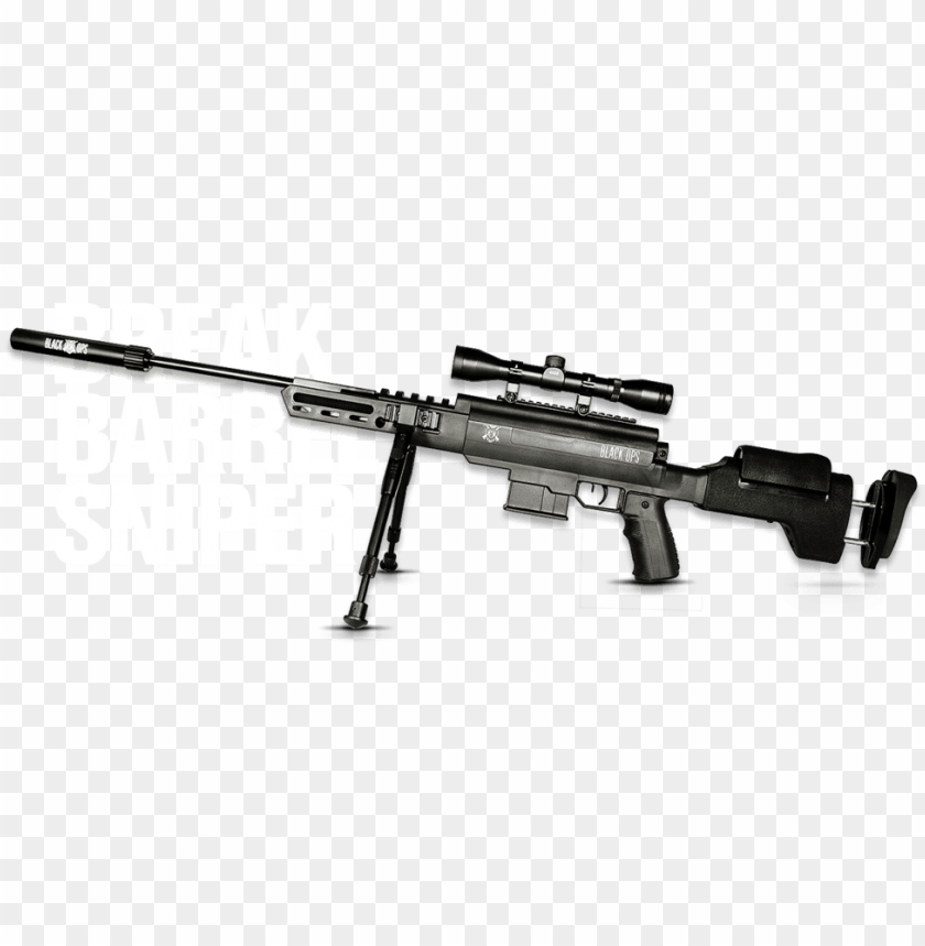 Black Ops Break Barrel Sniper Air Rifle Black Ops Pellet Rifle Png Image With Transparent Background Toppng - roblox this is how you use a m4 iron sights 1