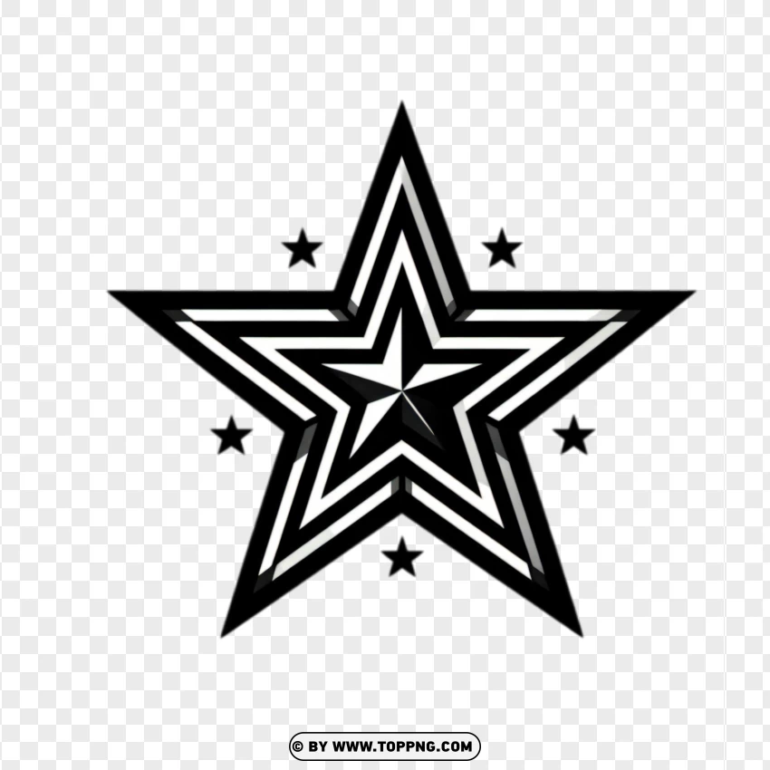 outline star, black star, transparent star, star PNG