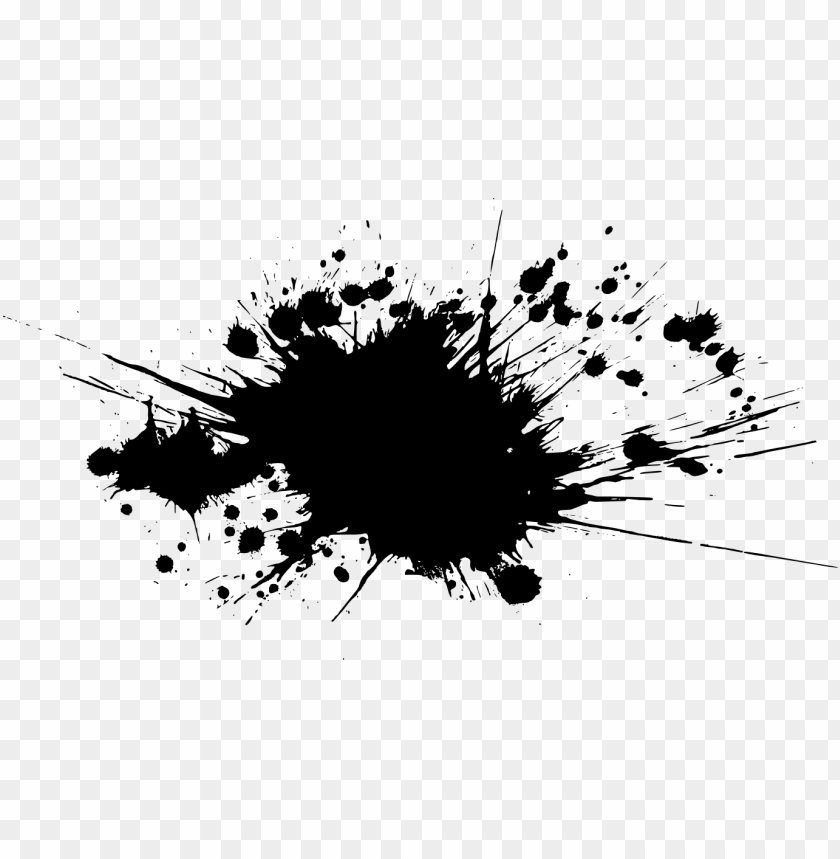 Black Paint Splash Png Picsart Black And White Background Png Image With Transparent Background Toppng