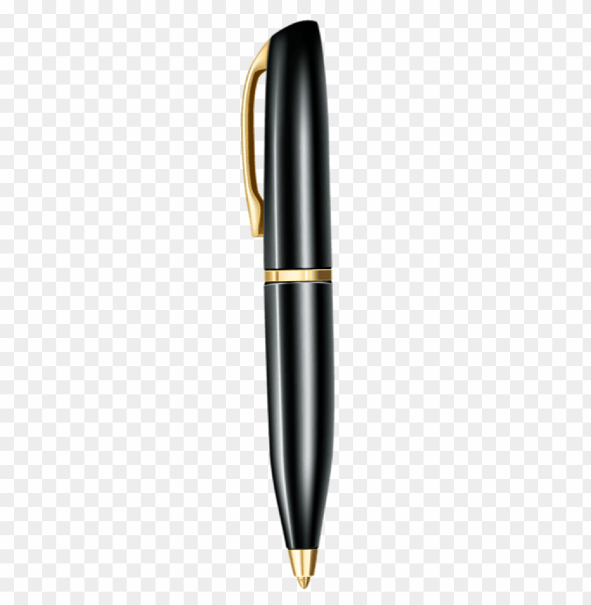 pen, black pen, gold accents, office supplies, writing instrument, business accessories, stationery