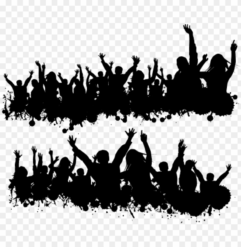 black people graphics - party people vector PNG image with transparent  background | TOPpng