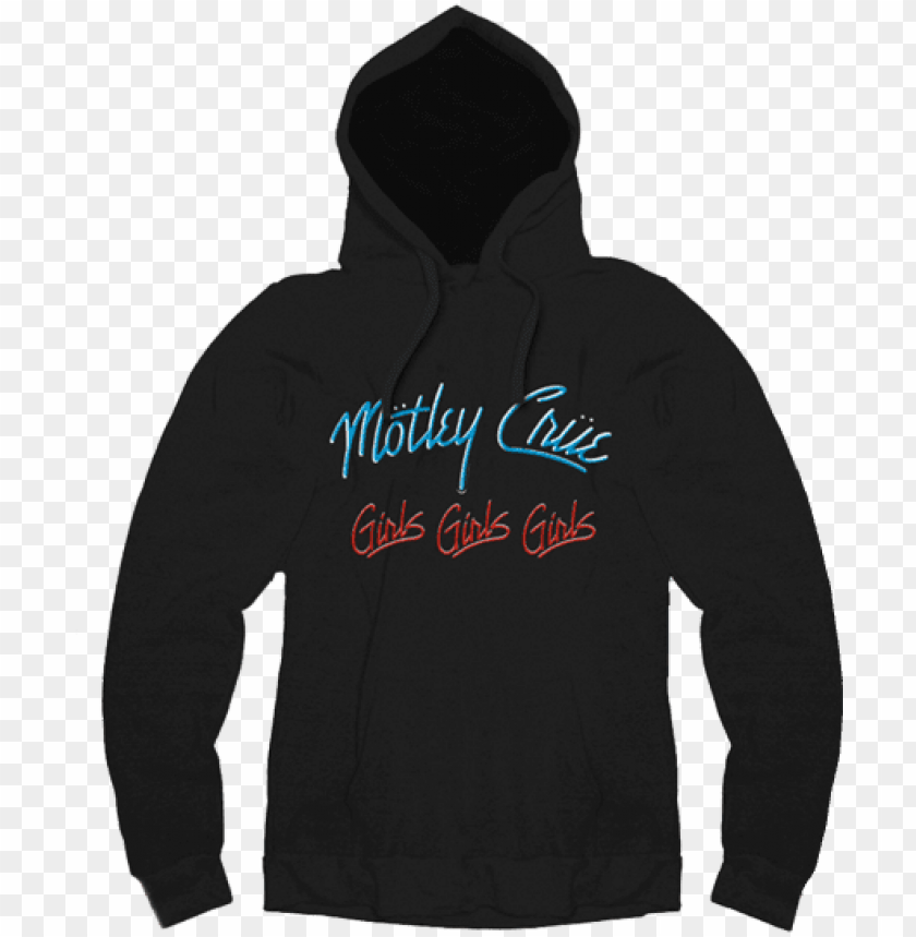 black pullover hoodie featuring motley crue girls girls adidas skateboarding hoodie black PNG transparent with Clear Background ID 208366