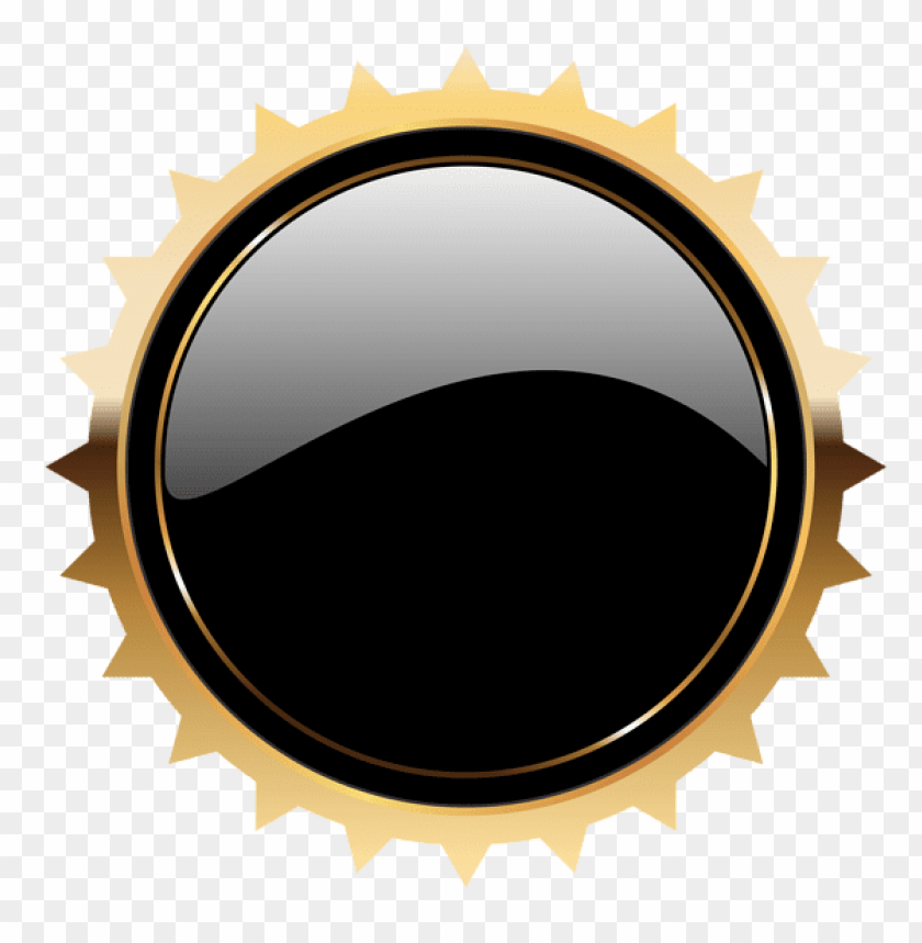 Download Black Seal Badge Template Clipart Png Photo Toppng