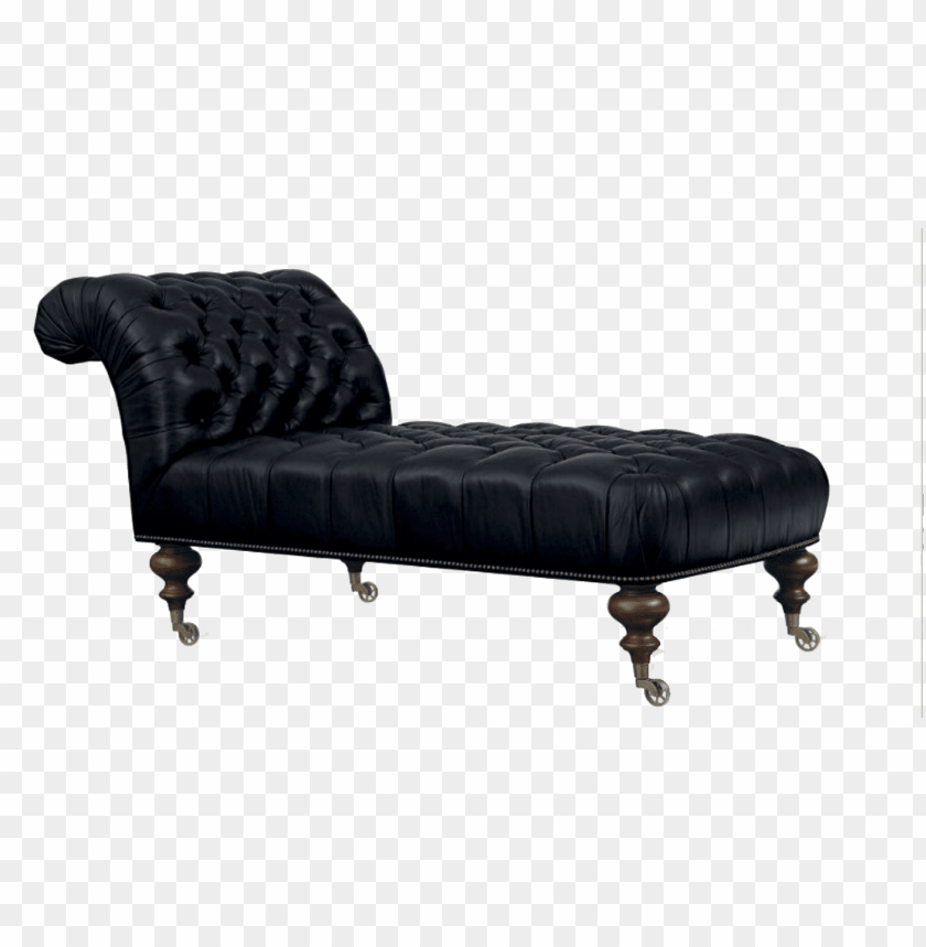 black, sofa, furniture, png, hd