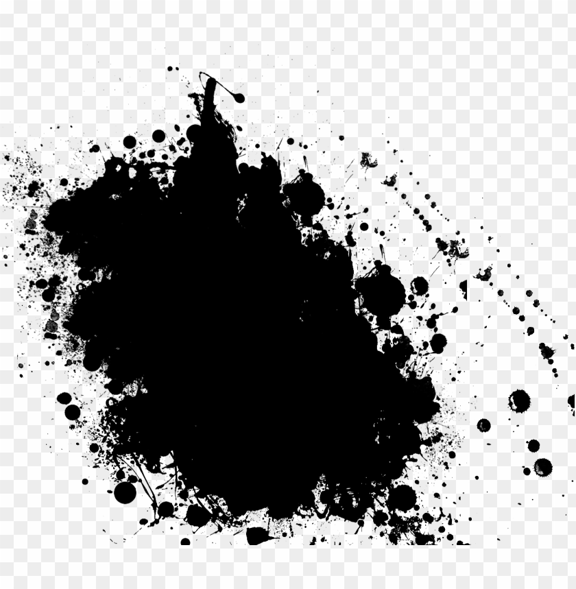 black splat png for free download black paint splash PNG transparent with Clear Background ID 165813