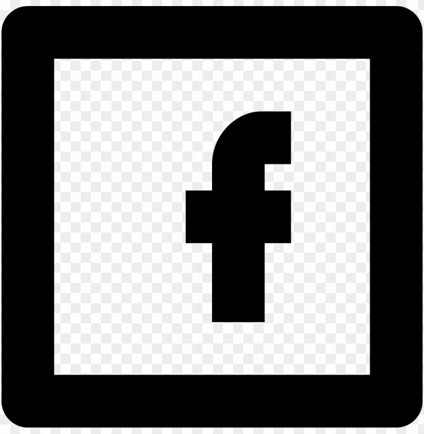 black square facebook logo