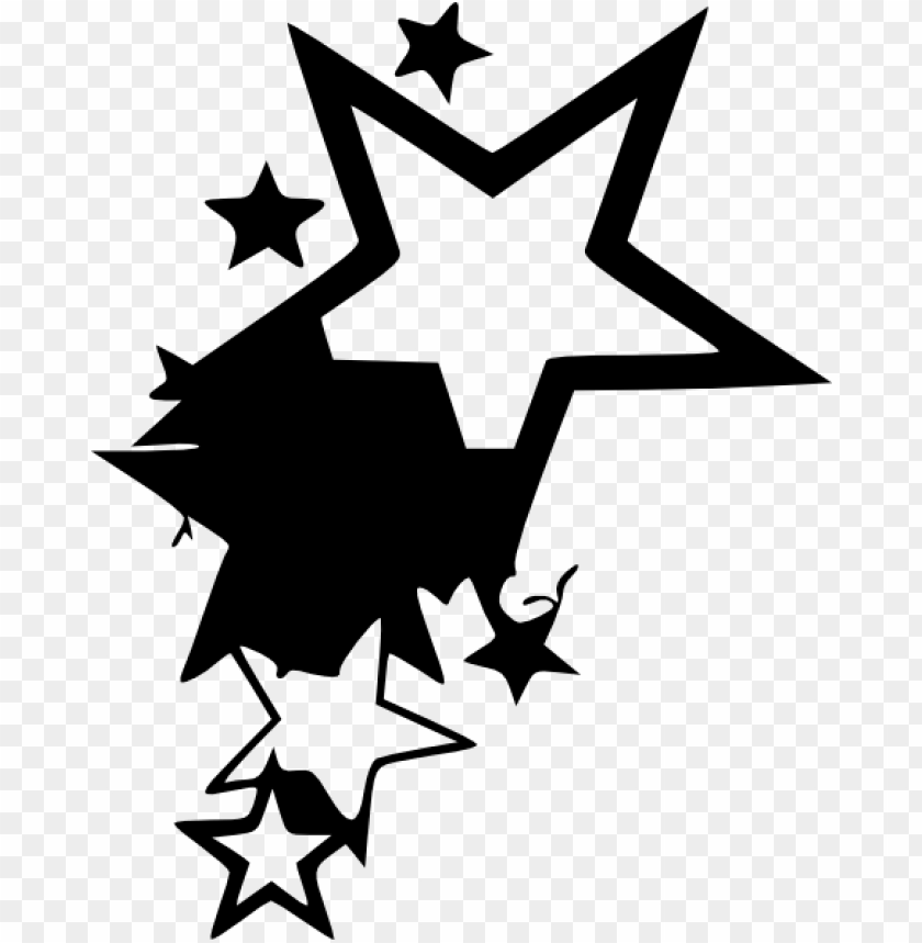 free PNG black stars tattoo clip art PNG image with transparent background PNG images transparent