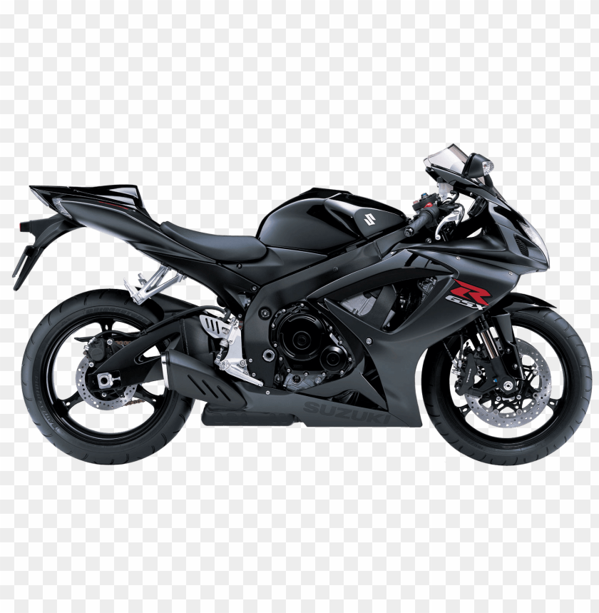Transparent PNG image Of black suzuki motorcycle - Image ID 68260