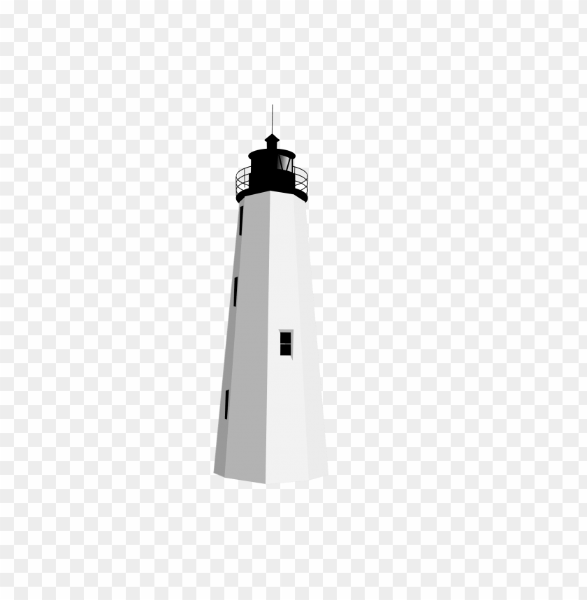 black white lighthouse PNG transparent with Clear Background ID 118490