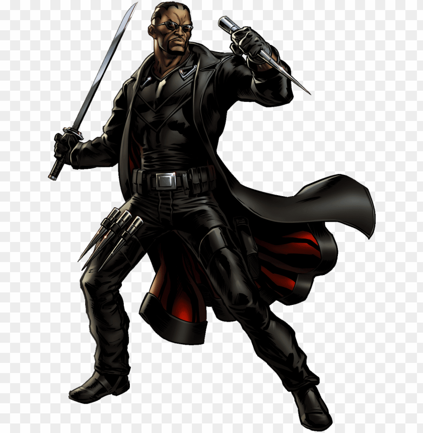 Blade Marvel Marvel Comics Blade Png Image With Transparent Background Toppng