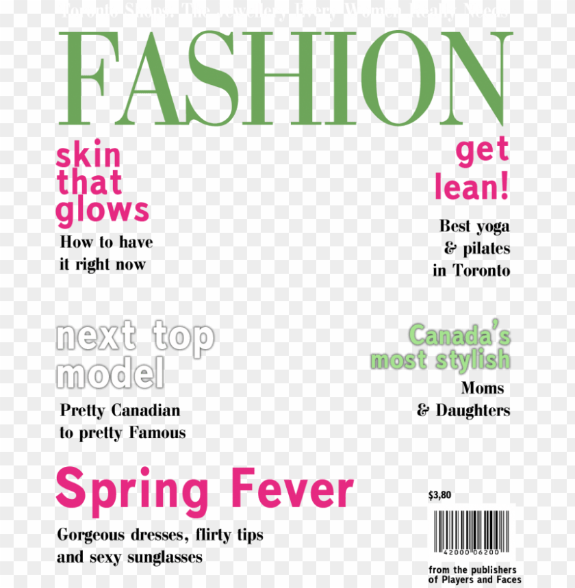 Blank Magazine Cover Template Clipart Magazine Vogue Magazine Cover Template PNG Image With