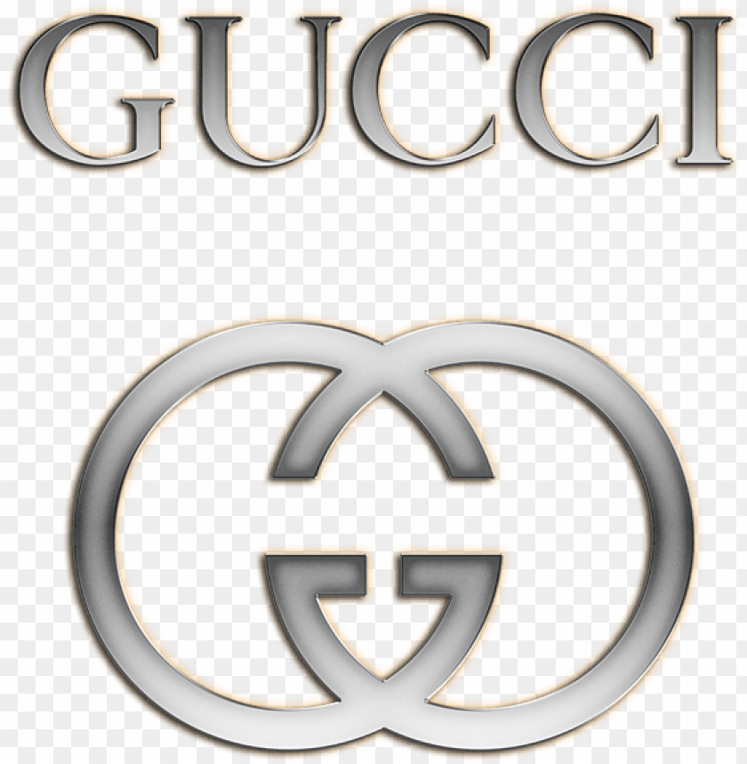 bleed area may not be visible - gucci logo gold PNG image with ...