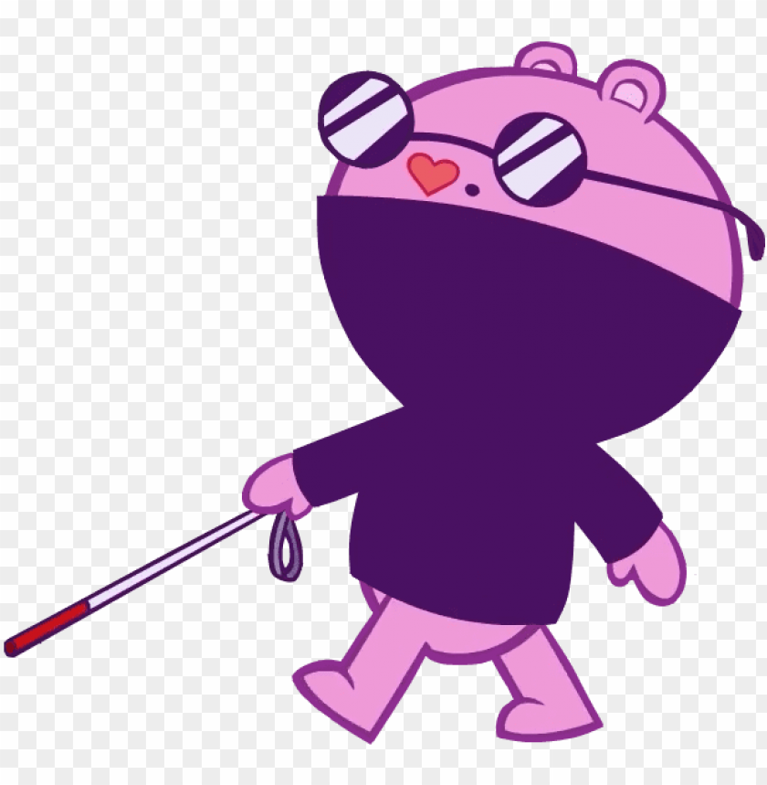 blind mole cartoon - happy tree friends blind PNG image with transparent  background | TOPpng