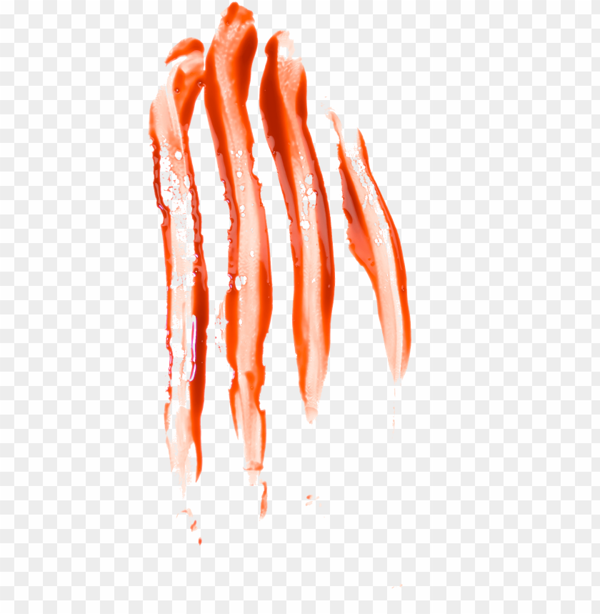 Transparent background PNG image of blood finger scratches - Image ID 69599