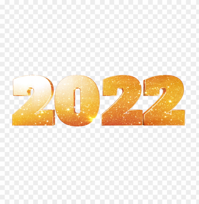 Orange Sparkle 2022 Text PNG Transparent With Clear Background ID 474277