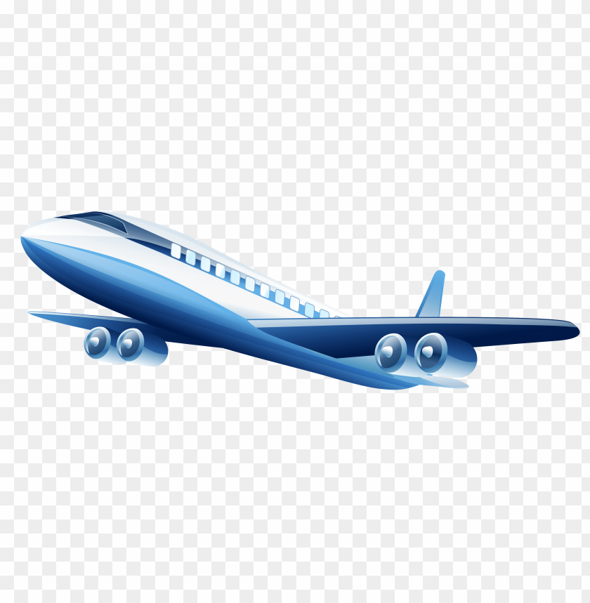 Download Blue Airplane Clipart Png Photo  