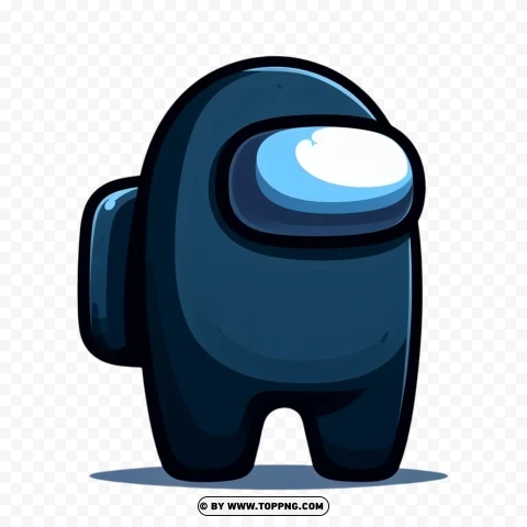 Blue Among Us Free Transparent Background TOPpng