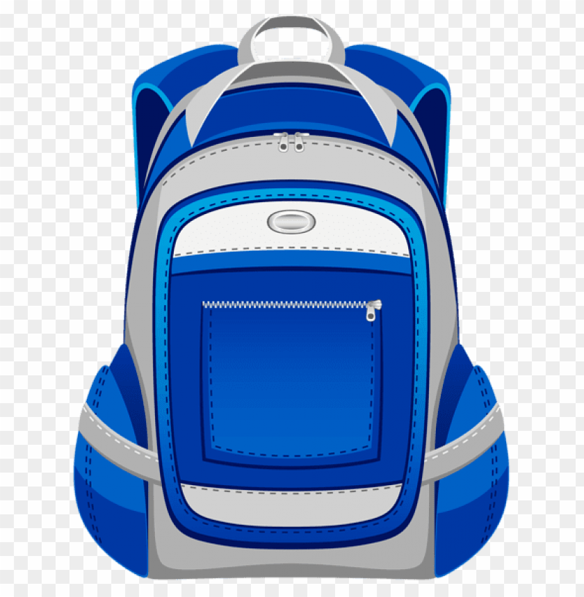 free PNG Download blue and grey backpack png vector clipart png photo   PNG images transparent