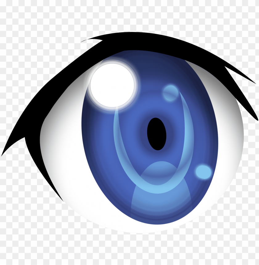 Eyes Blue Anime Png Transparent Png  Transparent Png Image  PNGitem