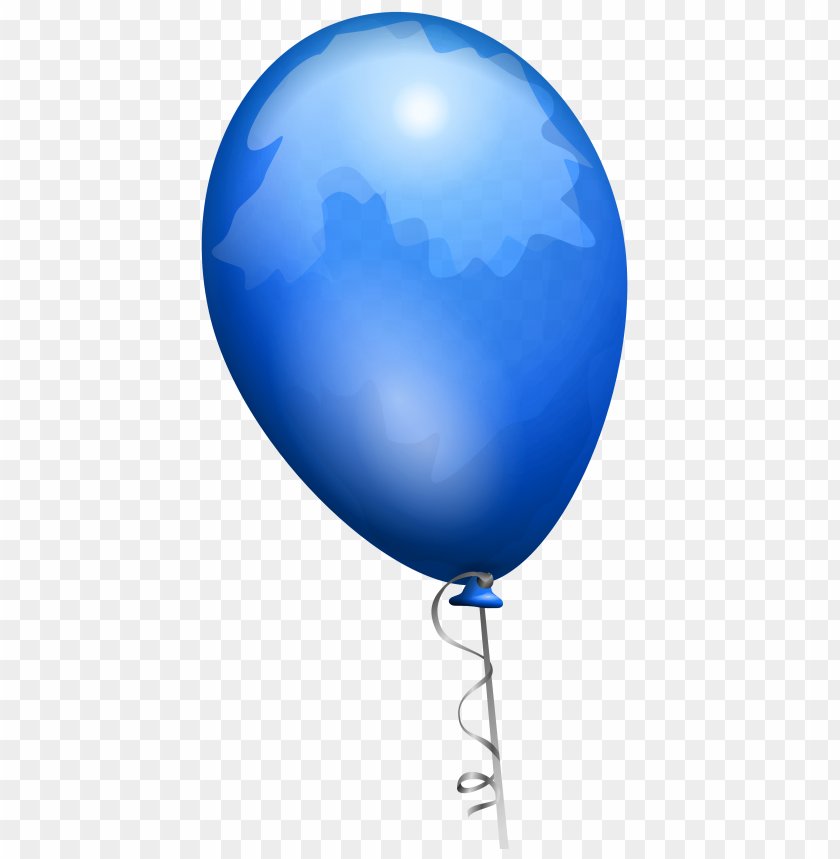 Download blue balloon's clipart png photo  @toppng.com