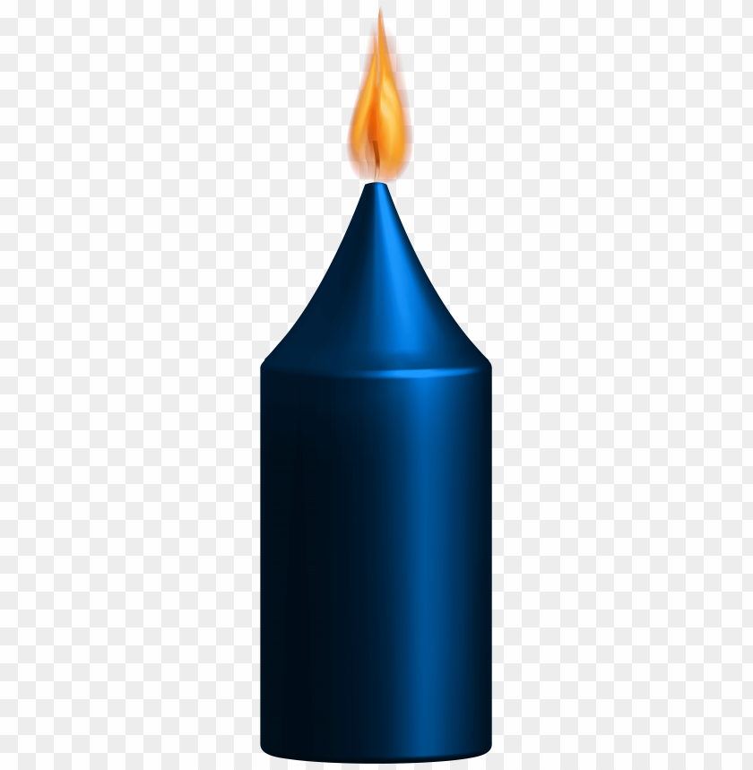 blue, candle