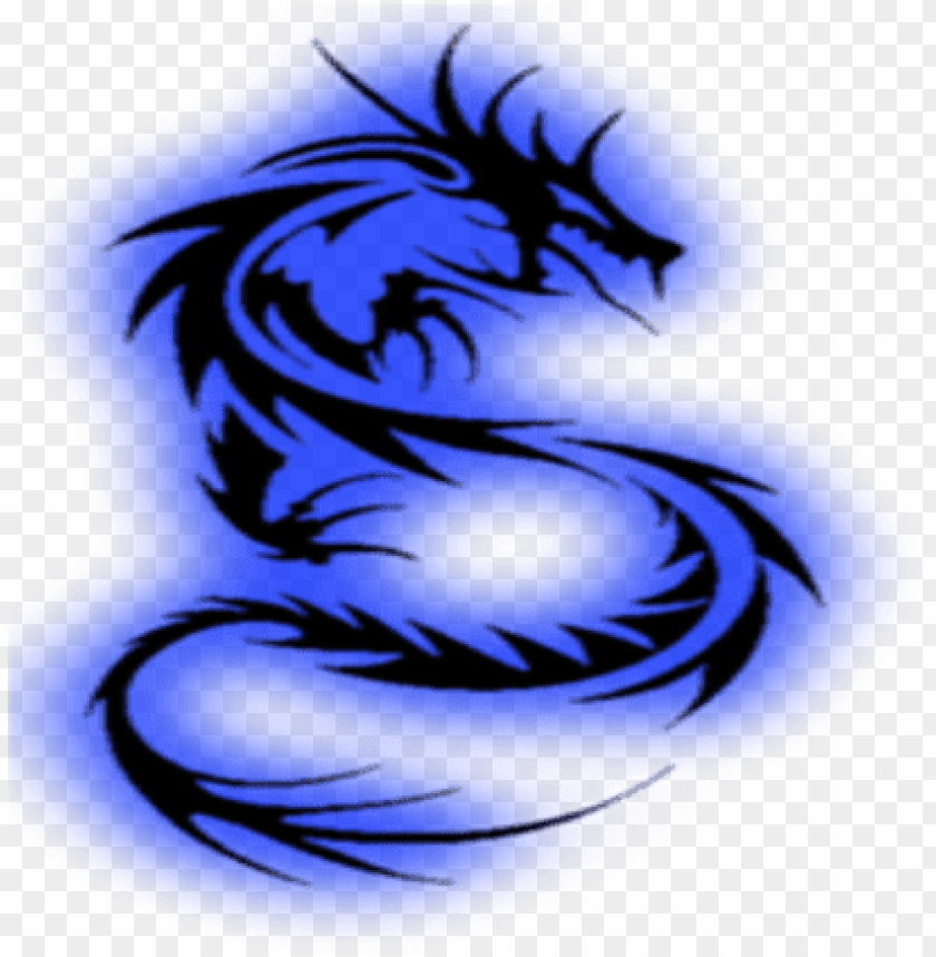 blue dragon clipart transparent - red and blue dragon logo PNG image with transparent background@toppng.com