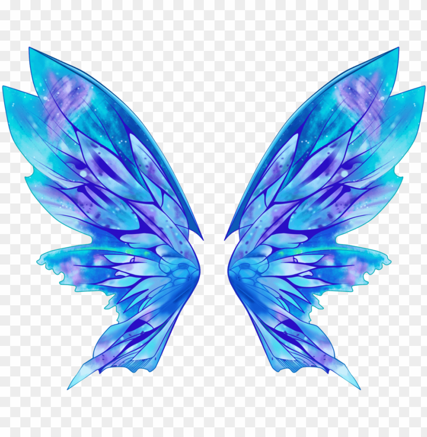 Blue Fairy Wings Png Image With Transparent Background Toppng