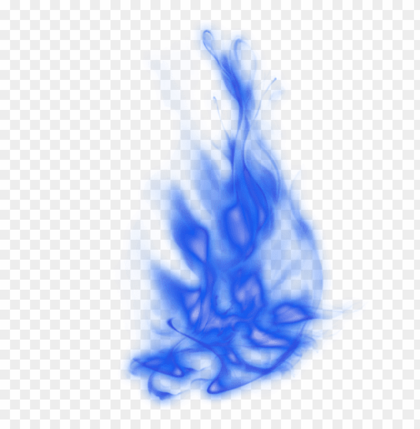 blue fire effect